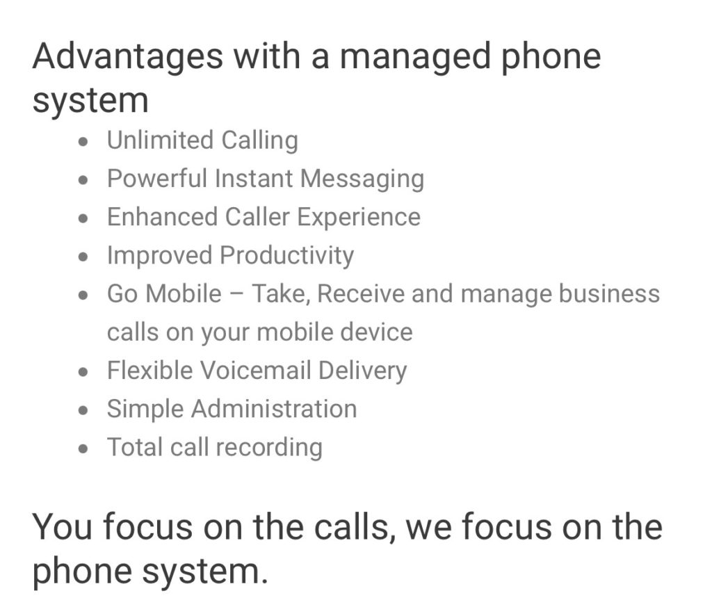 voip advantages